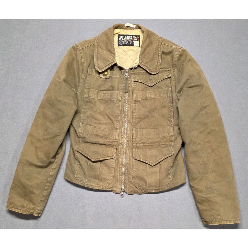 Vtg JPG John Paul Gaultier Utility Field Jacket Y2K Cargo Military Gorpcore 8
